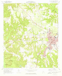 Hi-Res Interactive Map of Fort Valley West, Crawford County, GA in 1973 ...